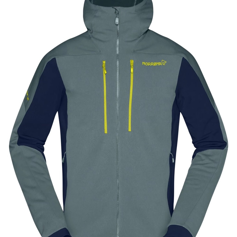 Norrona Trollveggen Powerstretch Pro Zip Hood - Men’s XL
